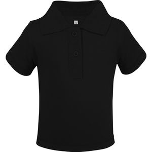 Baby polo t-shirt - Black - Maat 62/68 - Link Kids Wear