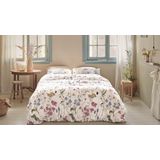 Dekbedovertrek Ariadne at Home Bloom - Wit