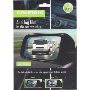 Anti-Condensstickers 2 stuks - Auto stickers - voor auto - Nano Caoting - Anti-regen - Anti-Fog - Spiegel stickers - Raam stickers - Gratis verzending