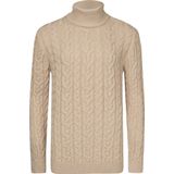 Jimmy Sanders - Coltrui - Beige - Heren - Sweater