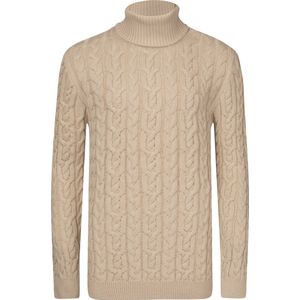 Jimmy Sanders - Coltrui - Beige - Heren - Sweater