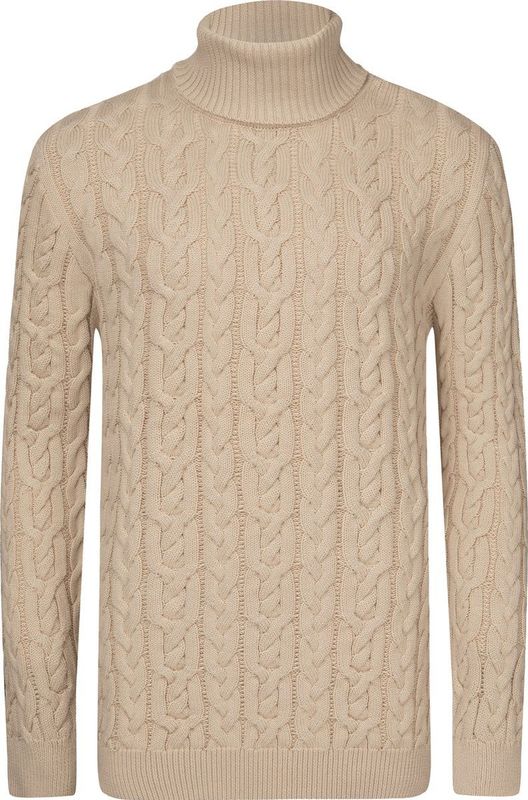 Jimmy Sanders - Coltrui - Beige - Heren - Sweater