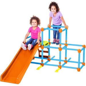 Klimrek - klimtoestel - klimrek kinderen - klimtoren  - met glijbaan