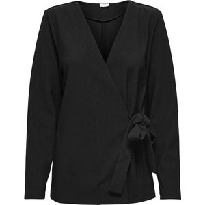 Jacqueline de Yong - Jdyvilma Wrap Top - Blouse - Zwart