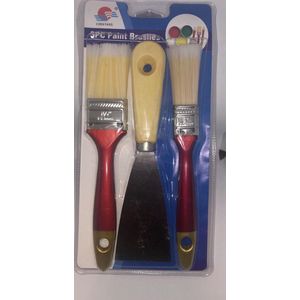 Verfkwasten 2st, Puttymes 1st