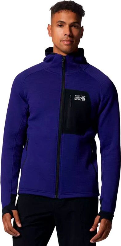 Mountain Hardwear - Polartec Power Grid FZ Hoody - Sweatshirt Met Rits