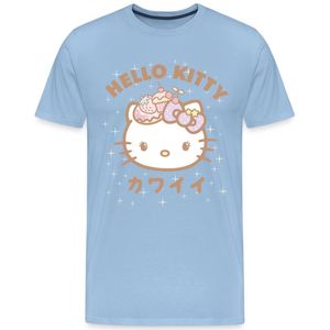 Hello Kitty Kawaii Stijlen Met Sterren Premium T Shirt Heren