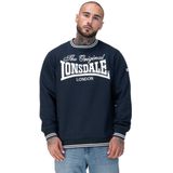 Lonsdale Clifton Sweatshirt Blauw M Man