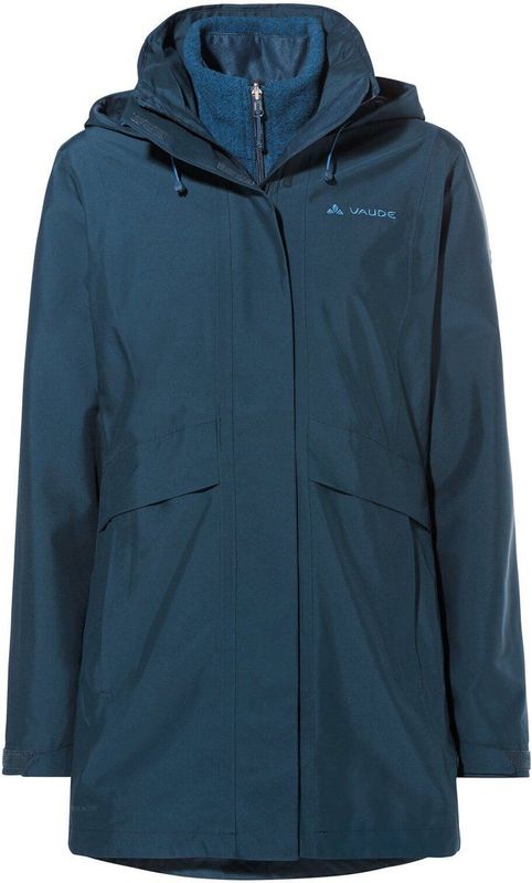VAUDE - Idris IV 3in1 - Parka - Dames - Waterdicht - Hardshell Jas