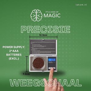 Precisie weegschaal - mini weegschaal - 0.001 gram en hoger