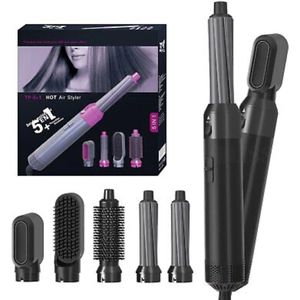 hairwrap - Krultang - 5 in 1 Multi Styler - Föhn V2 2022 editie - Föhnborstels - Hetelucht Föhn - Airstyler - Föhnborstel - Hetelucht Borstel - Krulborstel