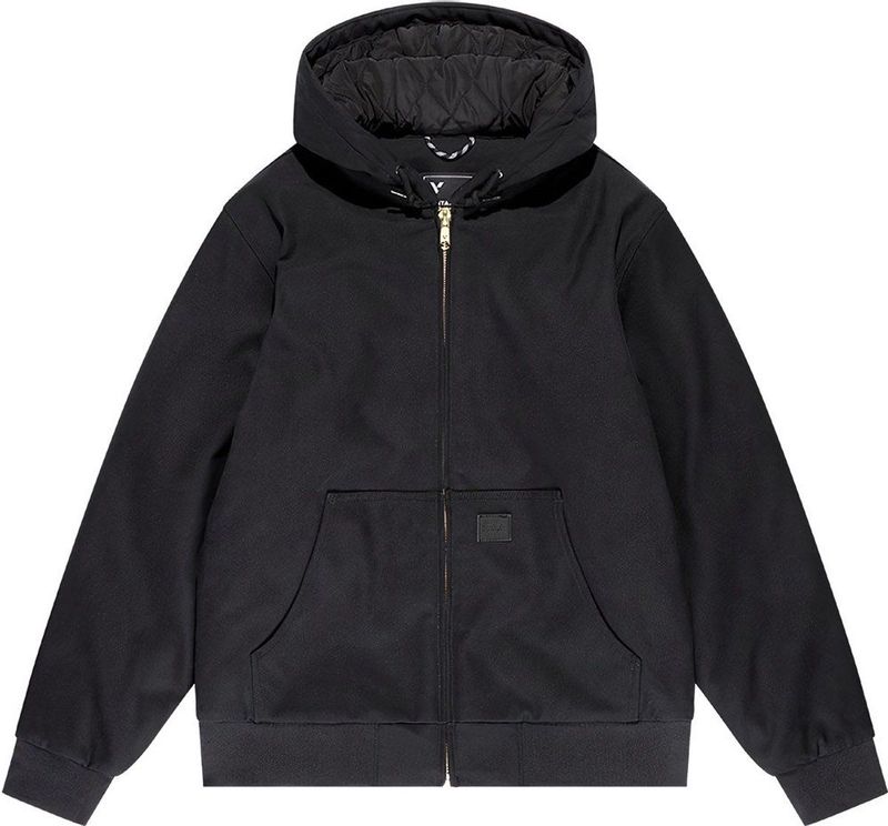 Vintage Industries DALLAS JACKET Winterjas zwart S Katoen -