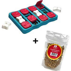 Nina Ottosson - Dog Brick + Dog Treatz Chicken Bites t.w.v. €12 - Combideal