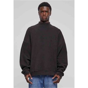 Urban Classics - Oversized Polar Fleece Crewneck sweater/trui - XL - Zwart