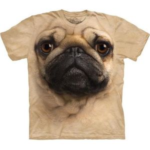 KIDS T-shirt Pug Face XL