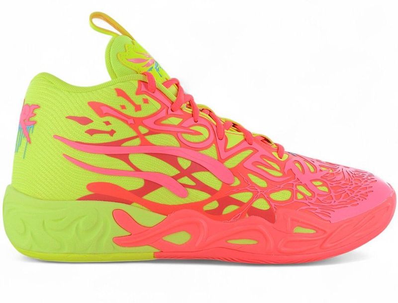 Puma Mb.04 Basketbalschoenen - Roze - Mesh/Synthetisch