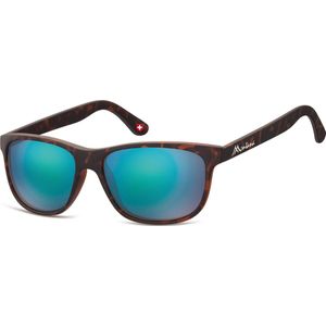 Montana By Sgb Zonnebril Unisex Bruin/blauw (turtle) (ms48)