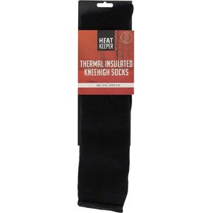 Heat Keeper Kniekousen Heren Acryl Marineblauw Maat 41/46
