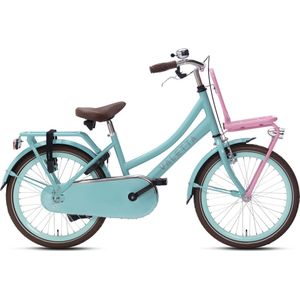 Valetta Cargo - Transportfiets - Meisjesfiets - 20 inch - Aqua Roze