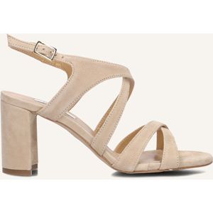 Notre-V - 22552 - Sandalen - Beige - Leer/Suède