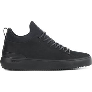 Blackstone Sneakers Heren - Lage sneakers / Herenschoenen - Nubuck - YG07 - Zwart - Maat 40