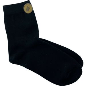 Cosas Wollen Sokken - Wollen Herensokken - 2 Paar - Stevig en Superzacht - Hoge Kwaliteit - Maat 39-42 - Zwart