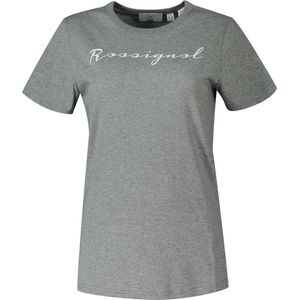 Rossignol Logo Rossi T-shirt Met Korte Mouwen Grijs L Vrouw
