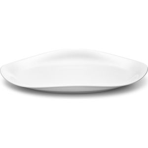 Georg Jensen Cobra Dineren Serveerschaal Porselein Ovaal 28 Cm