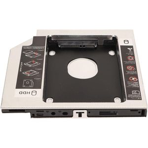 Content in HTML 2.5in SATA HDD SSD Harde Schijf Caddy Case - Harde Schijf Caddy Adapter - Laptop CD DVD-ROM Bay Drive Slot .