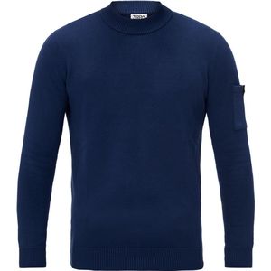 TODAVIDA - trui - mock neck - donkerblauw - M