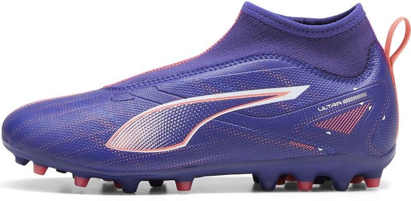 Puma - Ultra 5 Match+ Ll Mg Jr - Voetbalschoenen - Paars - EU 37