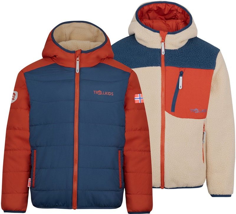 Trollkids Kids Sandvika Turnover Jacket Fleecevest (Kinderen |meerkleurig)