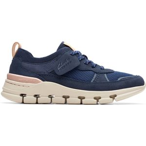 Clarks Nature X Cove - dames sneaker - blauw - maat 40 (EU) 6.5 (UK)