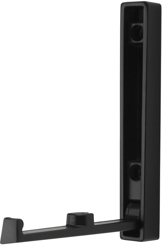 SOTECH - VALVOLE - Kapstok - Mat Zwart - Hoogte 120 mm - Breedte 16 mm - Ruimtebesparend