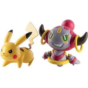 Tomy Pokémon Actiefiguren Set Pikachu Vs. Hoopa Confined