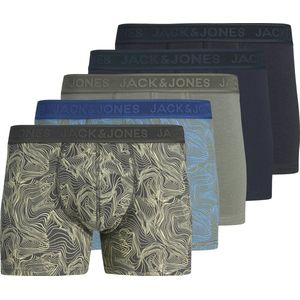 Jack & Jones heren 5P boxers plus size cameron multi
