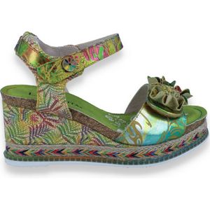 Laura Vita Dames Sandaal Multi | Multicolor | Maat: 36