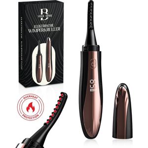 Your Sense Elektrisch Wimperkruller - Verwarmde Wimperkruller - Heated Eyelash Curler - 4 warmtestanden - oplaadbaar
