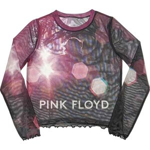 Pink Floyd - Knebworth '90 Longsleeve top - S - Zwart/Roze