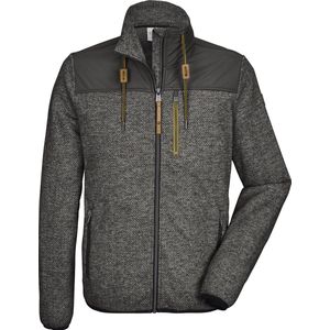 GIGA by Killtec heren vest/jas - vest/jas heren - antraciet gemeleerd - 39449 - maat S