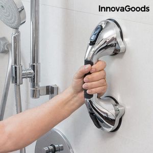 INNOVAGOODS - VEILIGHEIDS HANDGREEP BADKAMER - BADKAMER ACCESSOIRE - HANDGREEP VOOR BADKAMER - BADKAMER HANDGREEP MET ZUIGNAPPEN