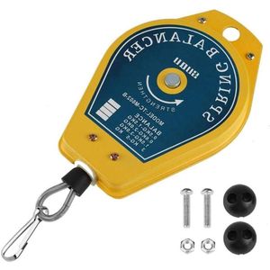 TheLau - Veerbalancer Plafondcontactdoos met intrekbare houder - Ophangsysteem voor 0,5-1,5 kg gewicht - inclusief toebehoren