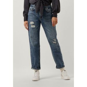 My Essential Wardrobe Tusamw 140 High Straight Y Jeans Dames - Broek - Blauw - Maat 26