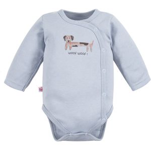 Eevi - Rompertje - Omslagromper - Overslagromper - Teckel - Maat 62 - 2 t/m 4 maanden