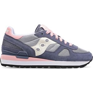 Saucony - Shadow original - vrouwen - Sneakers - Navy/Wit/Roze - Maat 38.5