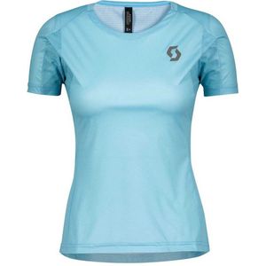 Scott Trail Run T-shirt Met Korte Mouwen Blauw M Vrouw