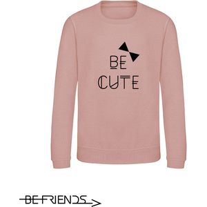 Be Friends Sweater - Be cute - Vrouwen - Roos - Maat S