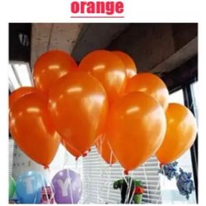 Akyol - 25 x oranje ballon - Ballon -oranje ballonnen-koningsdag ballonnen - halloween ballonnen - wk - halloween -oranje -nederland -oranje ballon-feest -verjaardag -voetbal - ballon – feestje – oranje - versiering - koningsdag - koning - Nederl