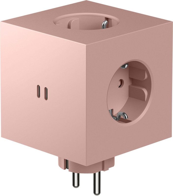 Avolt - Square 2 - Stekkerdoos - Wit - 3 Type F Schuko Stopcontacten - 2 USB-C Poorten 30W