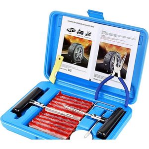 Bandenreparatieset Auto - Bandenreparatiekit - Proppenset - Bandenreparatieset - Banden Reparatieset Auto - Must Have Voor In De Auto!